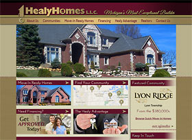 button to Healy Homes website