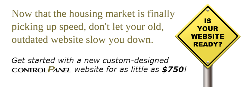 Get started with a new custom-designed controlPanel website for as little as $750!